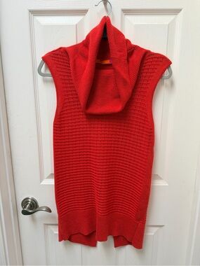 AVA Coral Sleeveless Cowl Neck Knit Sweater